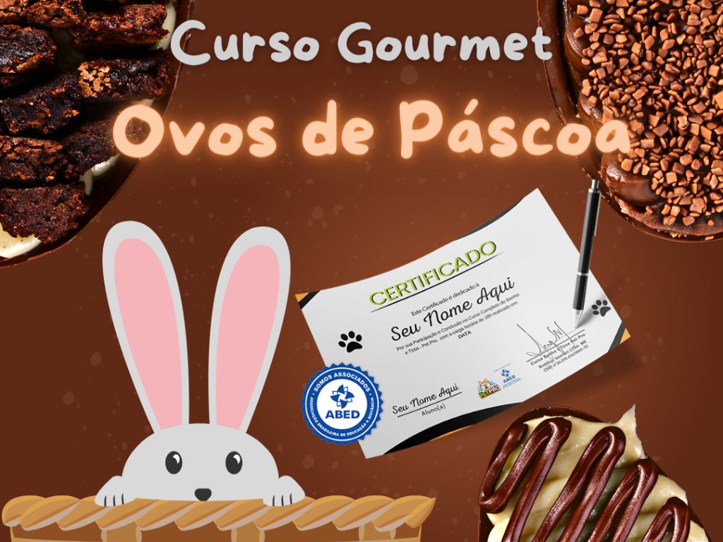 Em Coimbra, Curso Online Ensina Tudo Sobre Ovos de Páscoa Gourmet!